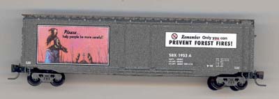 Smokey Bear Boxcar 1